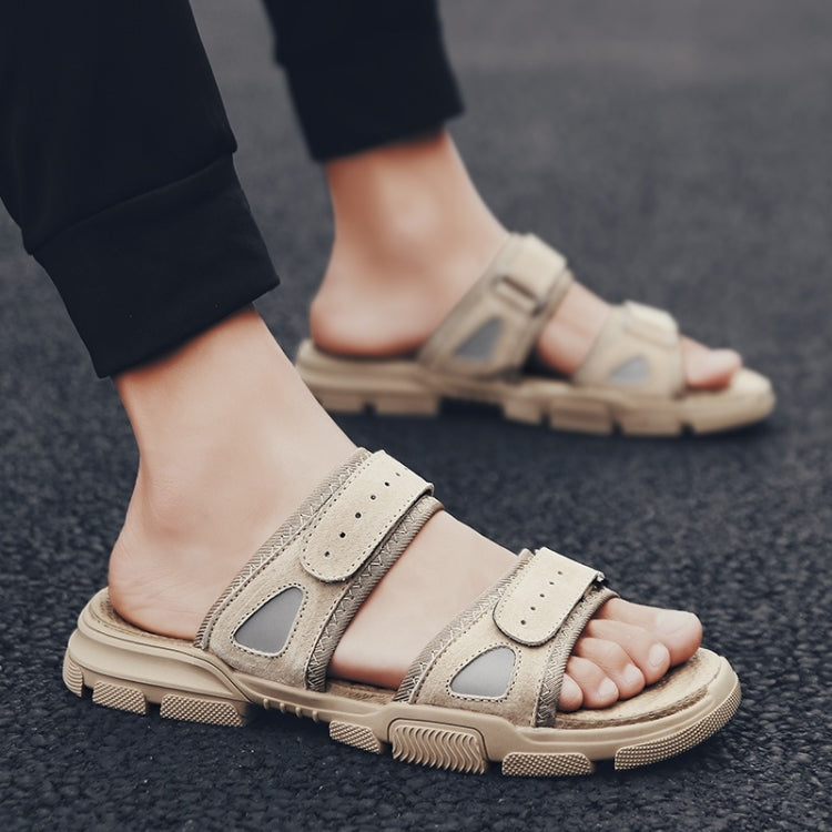 Fashion Trend Suede Casual Slippers for Men