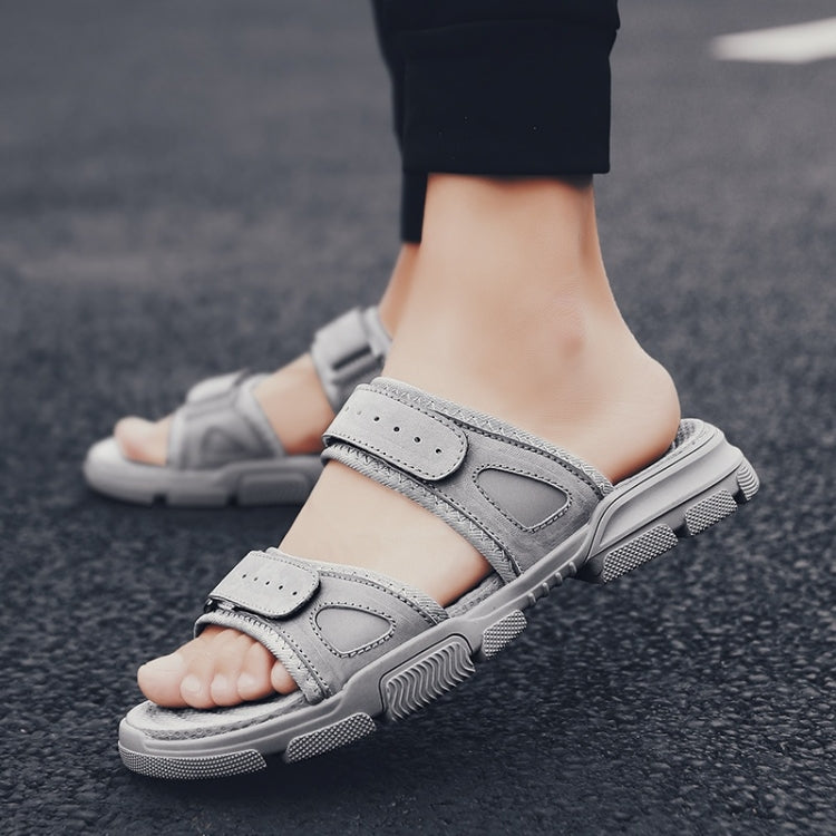 Fashion Trend Suede Casual Slippers for Men