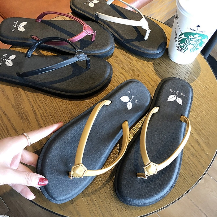 Fashion Simple Non-slip Wearable Flip-flops for Women