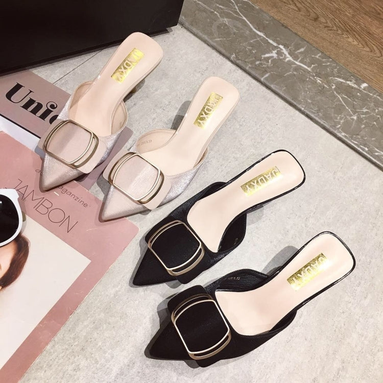 Stiletto Heel Pointed Head Trend Fashion Sandals and Slippers for Women
