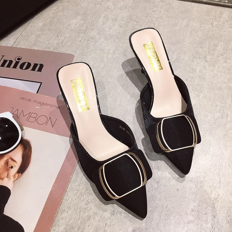 Stiletto Heel Pointed Head Trend Fashion Sandals and Slippers for Women