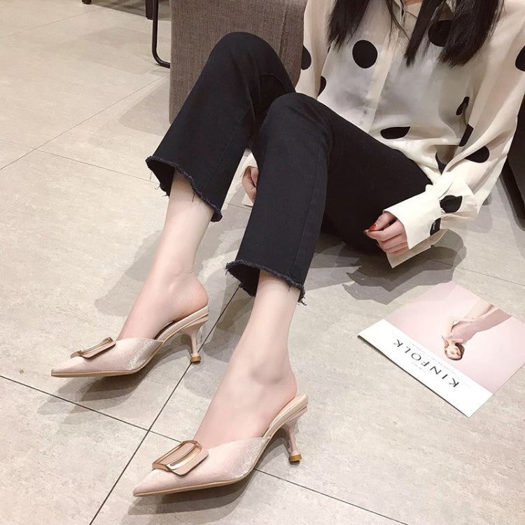 Stiletto Heel Pointed Head Trend Fashion Sandals and Slippers for Women