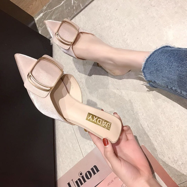 Stiletto Heel Pointed Head Trend Fashion Sandals and Slippers for Women