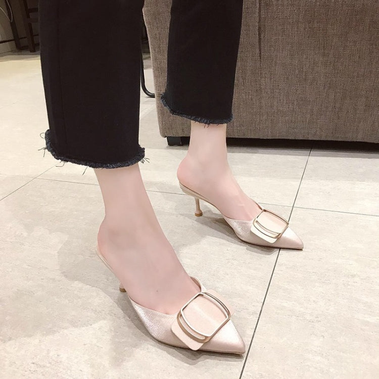Stiletto Heel Pointed Head Trend Fashion Sandals and Slippers for Women