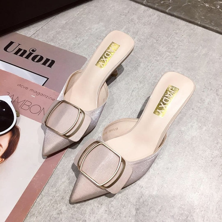 Stiletto Heel Pointed Head Trend Fashion Sandals and Slippers for Women