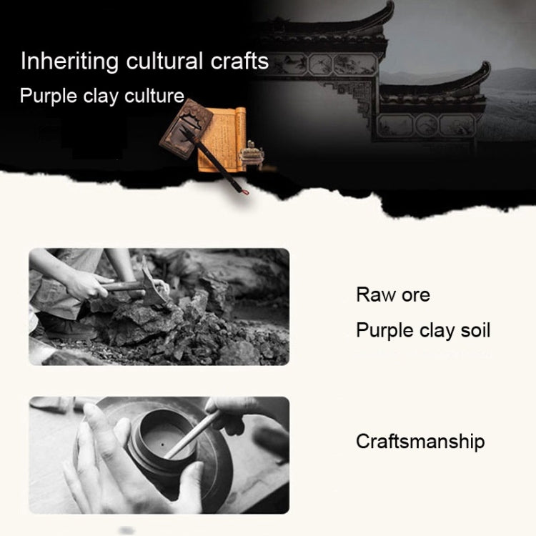12 in 1 Black Purple Clay Ceramic Tea Set Kungfu Teapot Serving Cup Teacup Chinese Drinkware