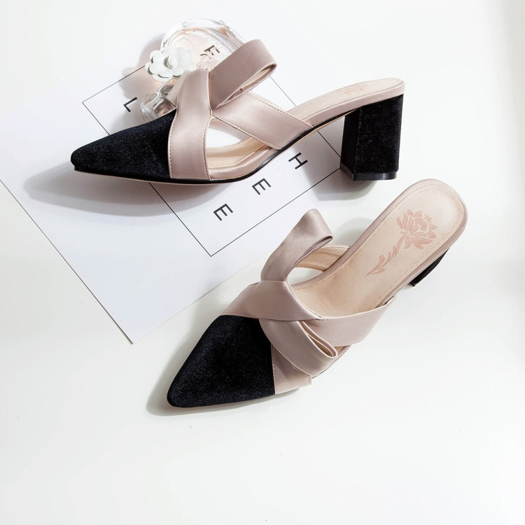 Fashion Trend Color Matching Non-slip Wearable Slippers for Women