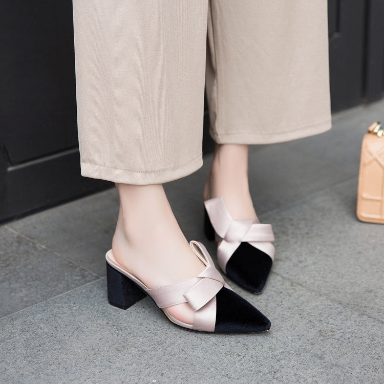 Fashion Trend Color Matching Non-slip Wearable Slippers for Women