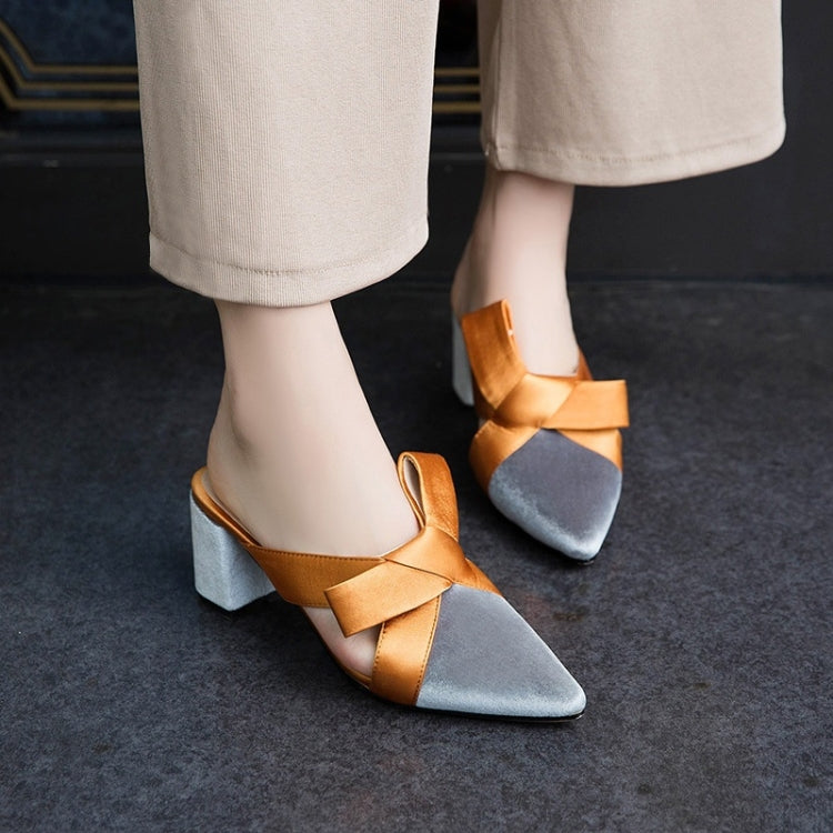 Fashion Trend Color Matching Non-slip Wearable Slippers for Women
