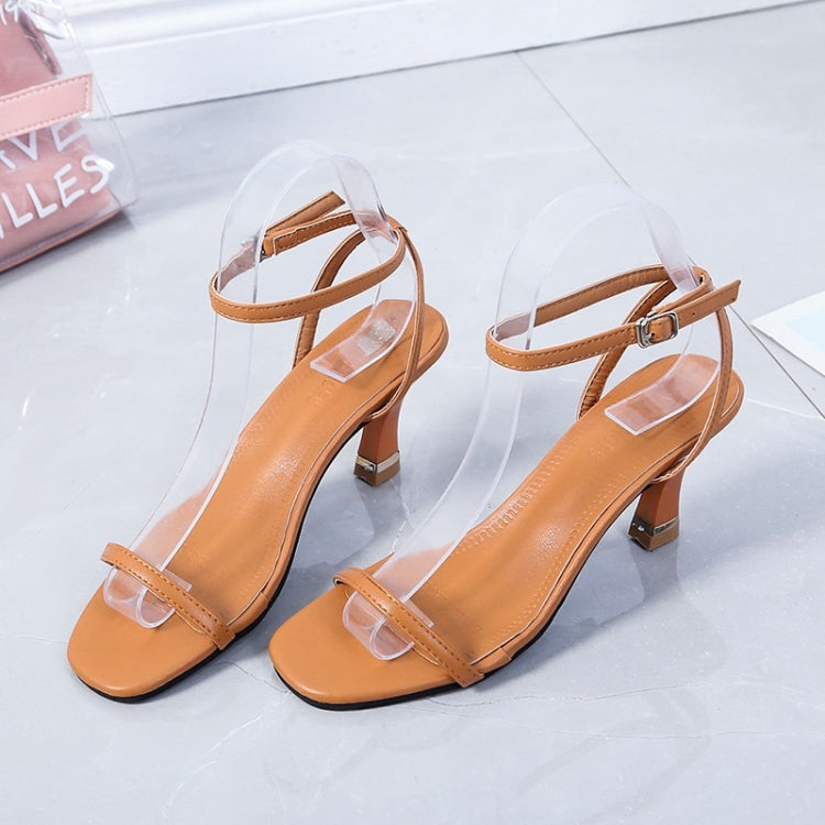 Simple Wild Stiletto Open Toe Sandals for Women