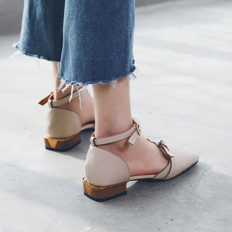 Low Heel Thick Bottom Fashion Shoes Sandals for Women