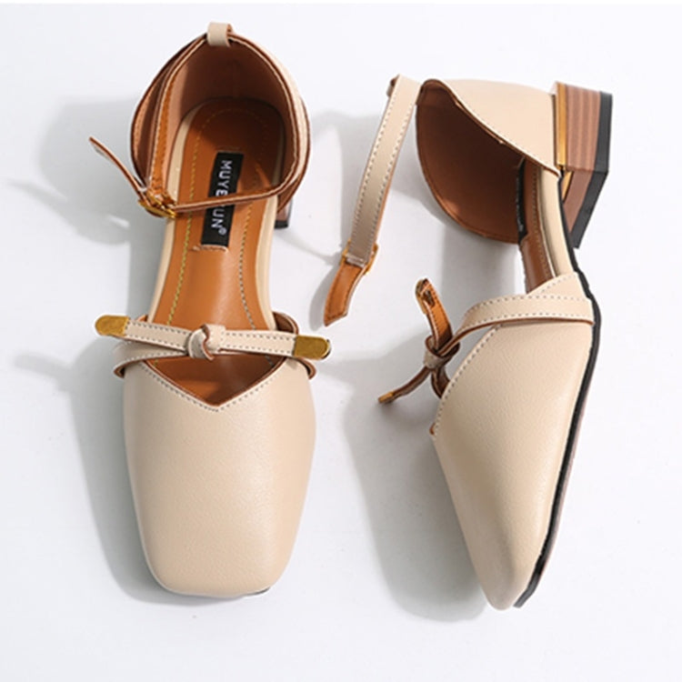 Low Heel Thick Bottom Fashion Shoes Sandals for Women