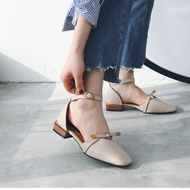 Low Heel Thick Bottom Fashion Shoes Sandals for Women