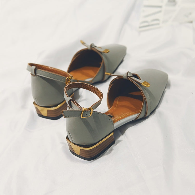 Low Heel Thick Bottom Fashion Shoes Sandals for Women