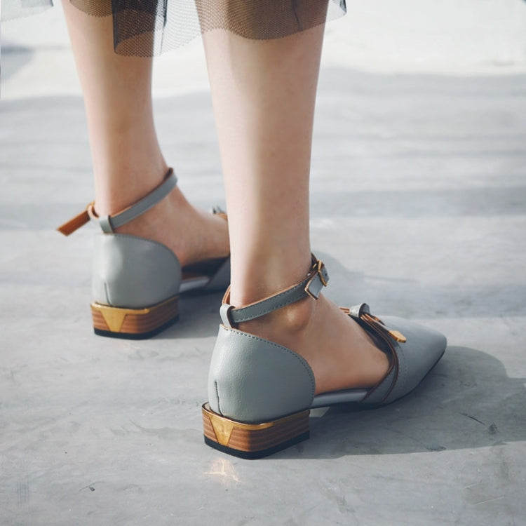 Low Heel Thick Bottom Fashion Shoes Sandals for Women