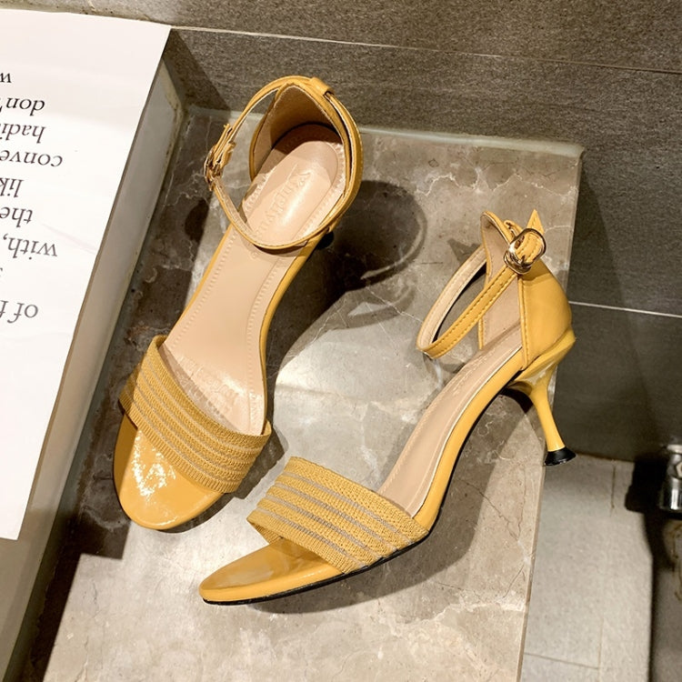 Fashion Simple Stiletto High Heel Open Toe Sandals for Women