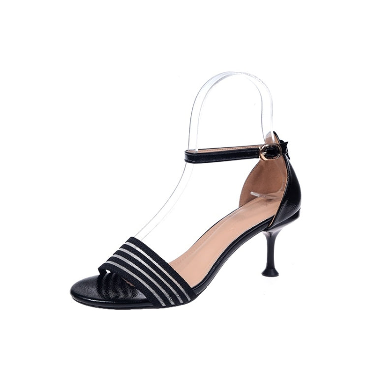 Fashion Simple Stiletto High Heel Open Toe Sandals for Women