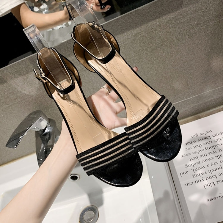 Fashion Simple Stiletto High Heel Open Toe Sandals for Women