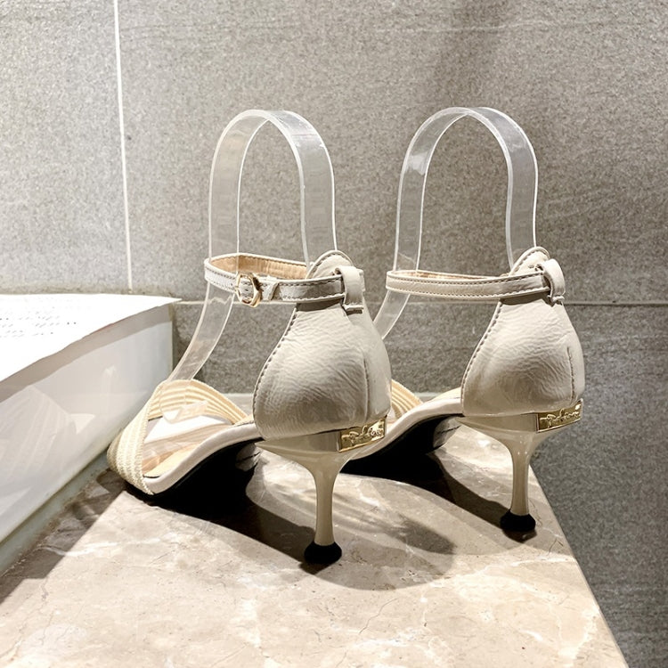 Fashion Simple Stiletto High Heel Open Toe Sandals for Women