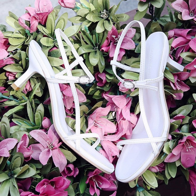 Simple and Stylish Stiletto Open Toe Sandals for Women