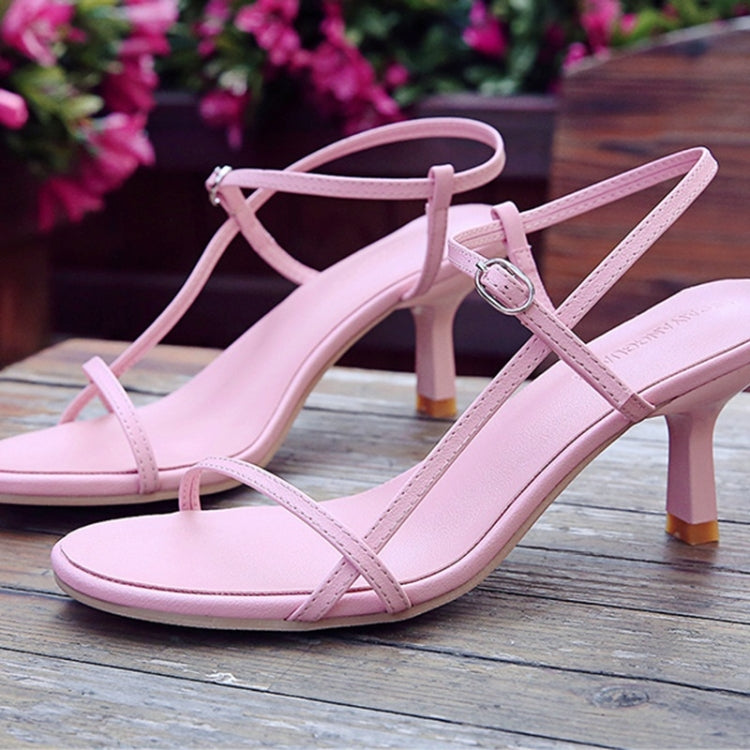 Simple and Stylish Stiletto Open Toe Sandals for Women