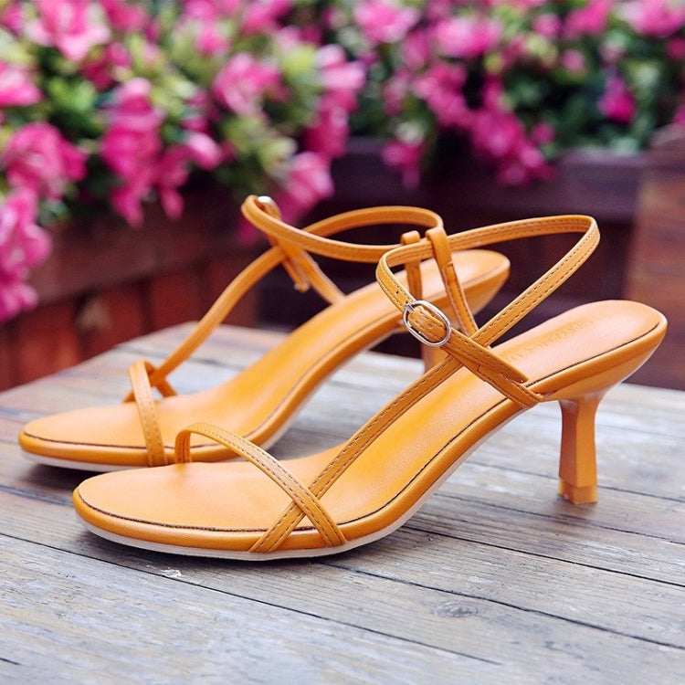 Simple and Stylish Stiletto Open Toe Sandals for Women