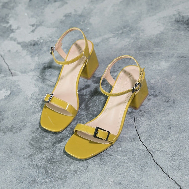 Fashion Wild Thick Heel Open Toe Sandals for Women