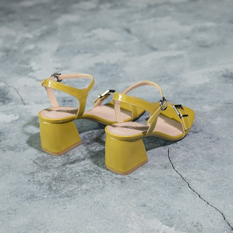 Fashion Wild Thick Heel Open Toe Sandals for Women