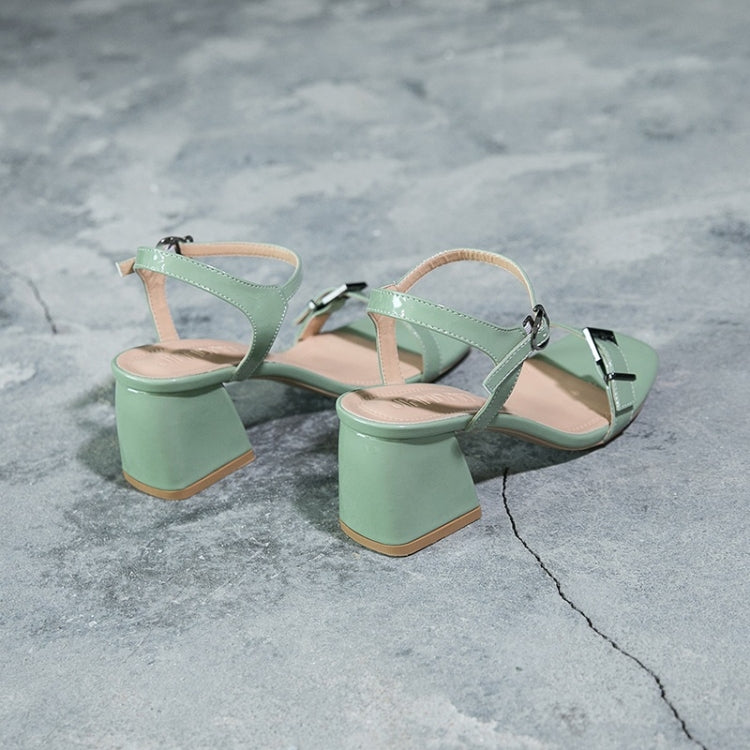 Fashion Wild Thick Heel Open Toe Sandals for Women