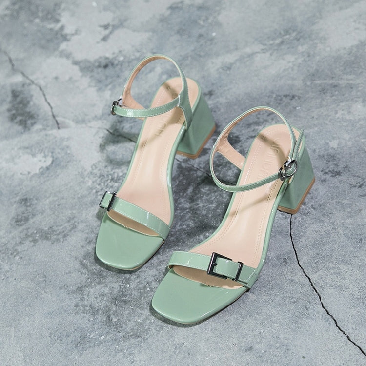 Fashion Wild Thick Heel Open Toe Sandals for Women