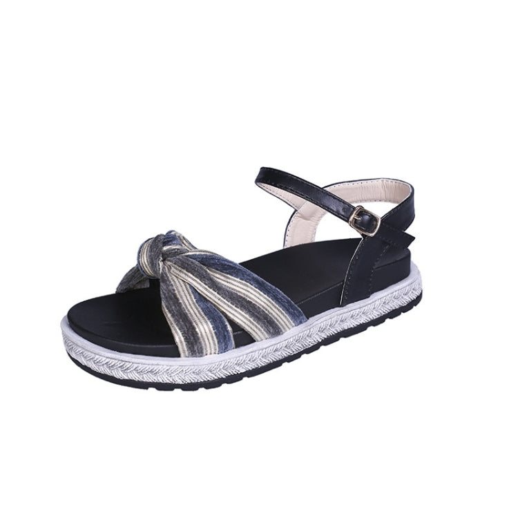 Muffin Bottom Color Matching Non-slip Wearable Sandals for Women