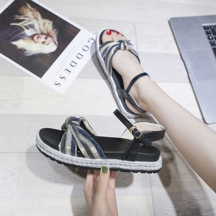Muffin Bottom Color Matching Non-slip Wearable Sandals for Women