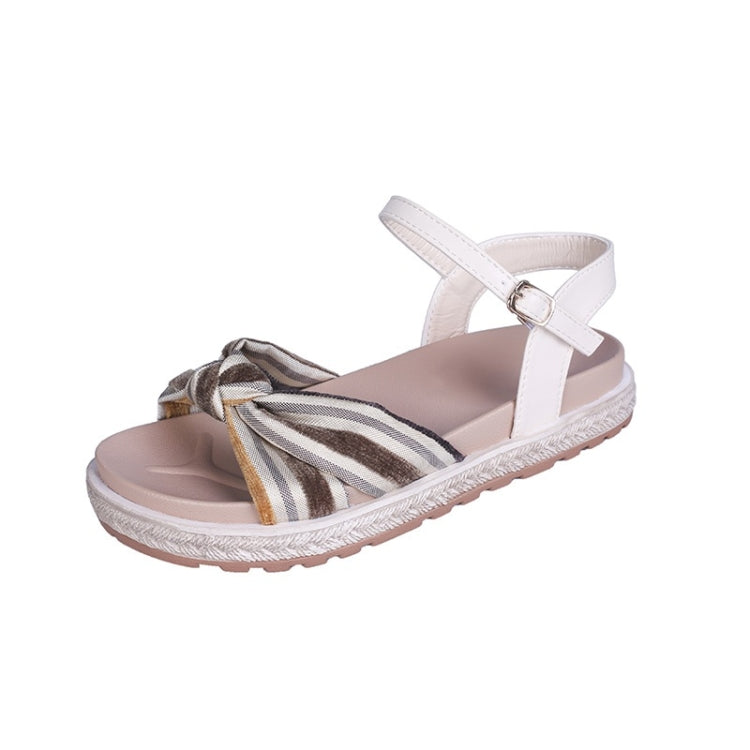 Muffin Bottom Color Matching Non-slip Wearable Sandals for Women