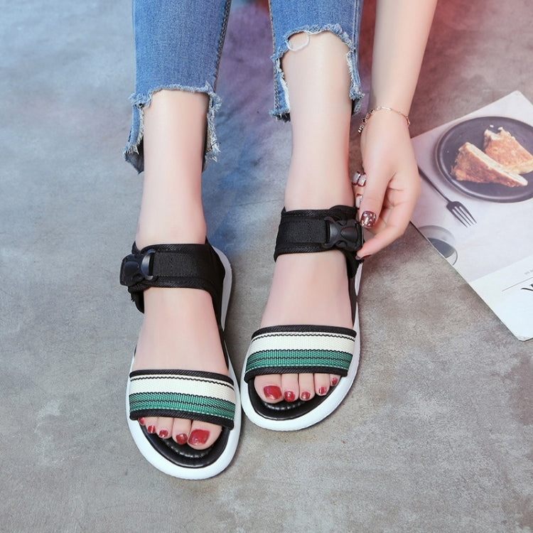 Flat Muffin Bottom Color Matching Sports Casual Sandals for Women