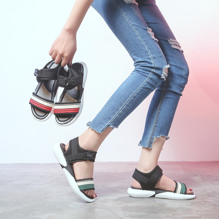 Flat Muffin Bottom Color Matching Sports Casual Sandals for Women