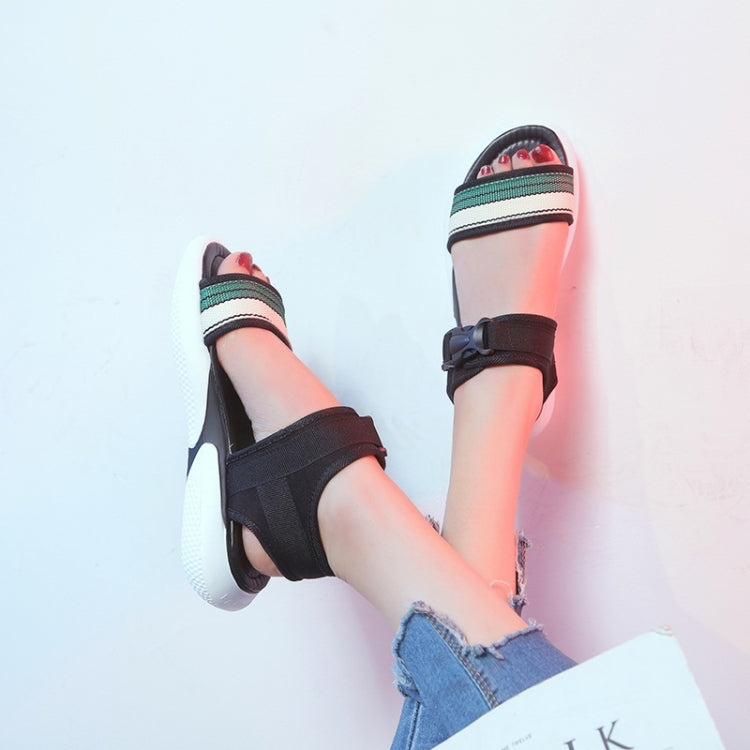 Flat Muffin Bottom Color Matching Sports Casual Sandals for Women