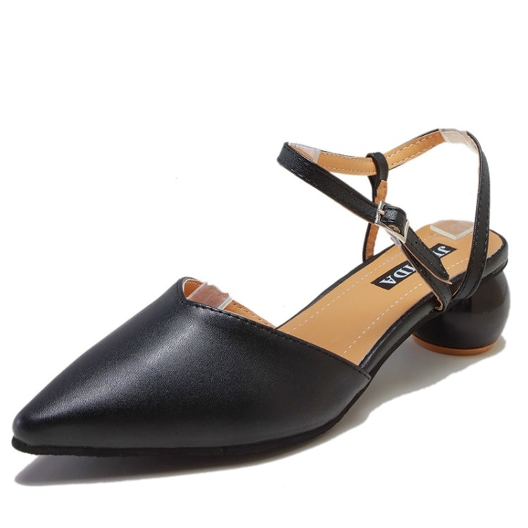 Fashion Round Heel Pointed Head Sandals for Women