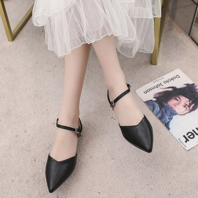 Fashion Round Heel Pointed Head Sandals for Women