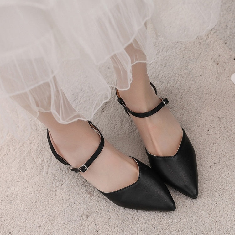 Fashion Round Heel Pointed Head Sandals for Women