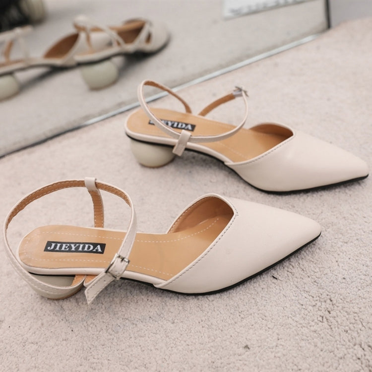 Fashion Round Heel Pointed Head Sandals for Women