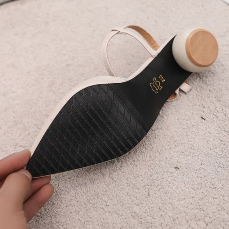 Fashion Round Heel Pointed Head Sandals for Women