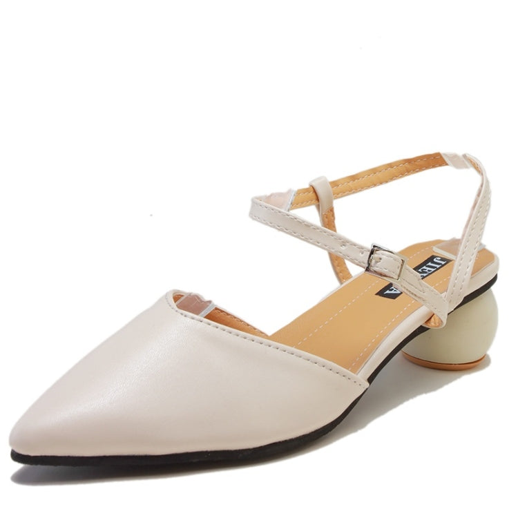 Fashion Round Heel Pointed Head Sandals for Women