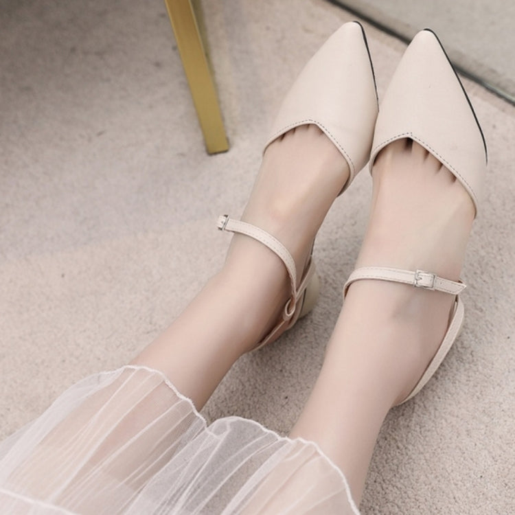 Fashion Round Heel Pointed Head Sandals for Women