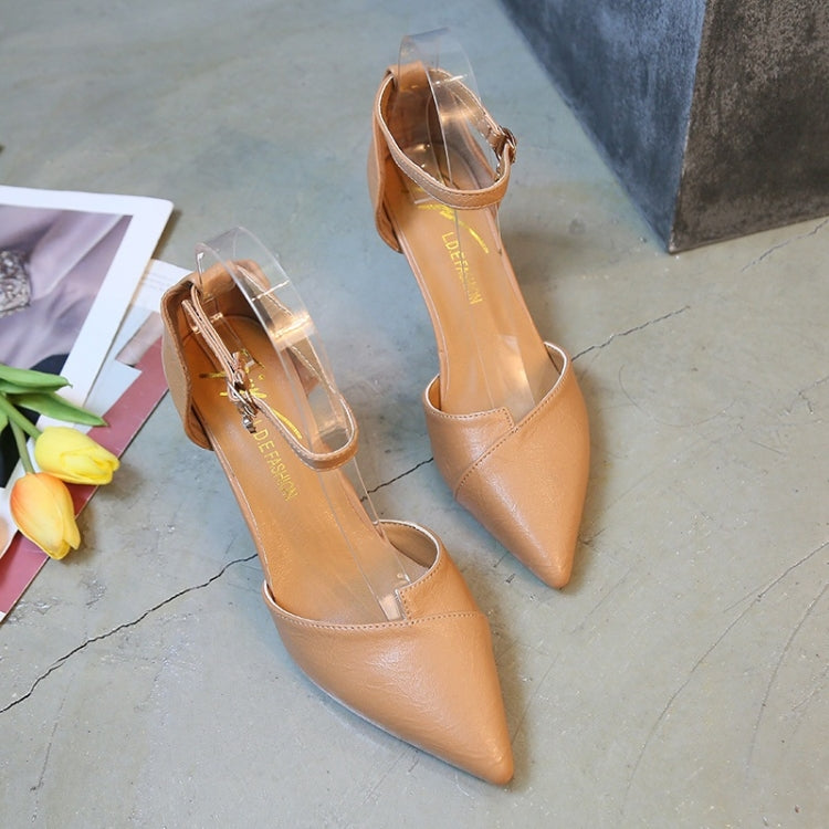 Simple Wild Stiletto Pointed Head High Heels for Women