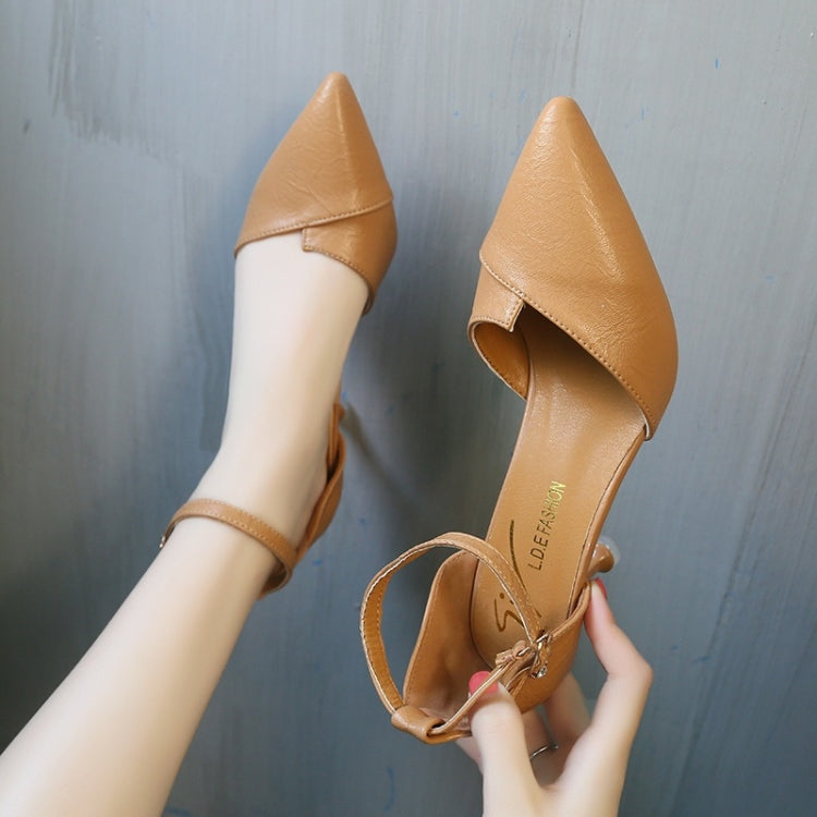 Simple Wild Stiletto Pointed Head High Heels for Women