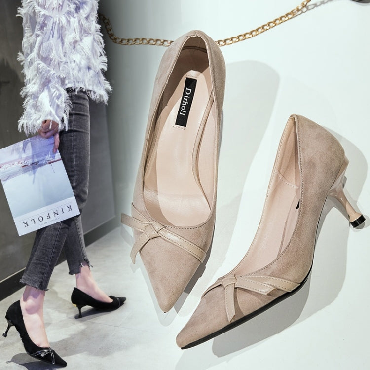 Stiletto Pointed Head Suede Fashion Shoes for Women