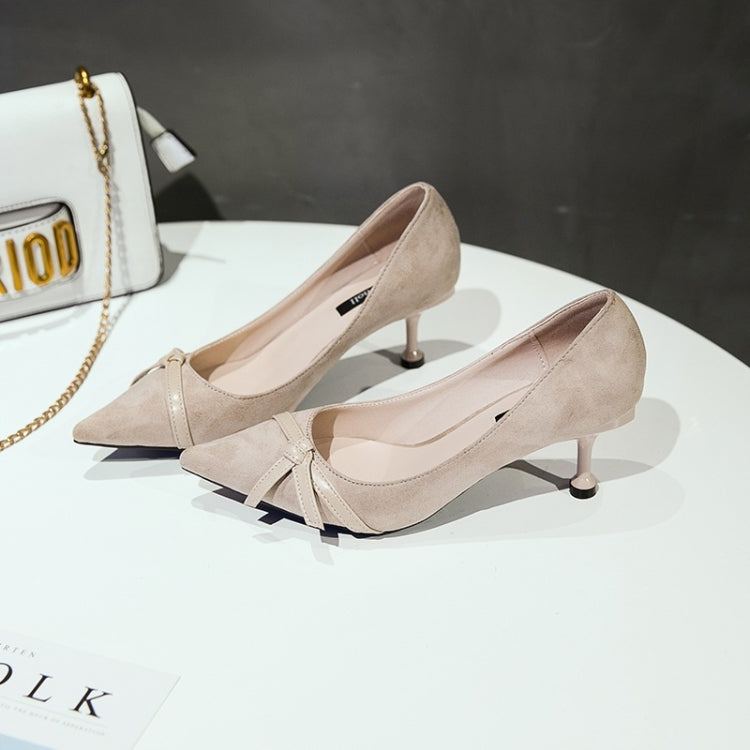 Stiletto Pointed Head Suede Fashion Shoes for Women