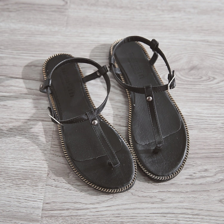 Open Toe Flat Bottom Casual Sandals for Women
