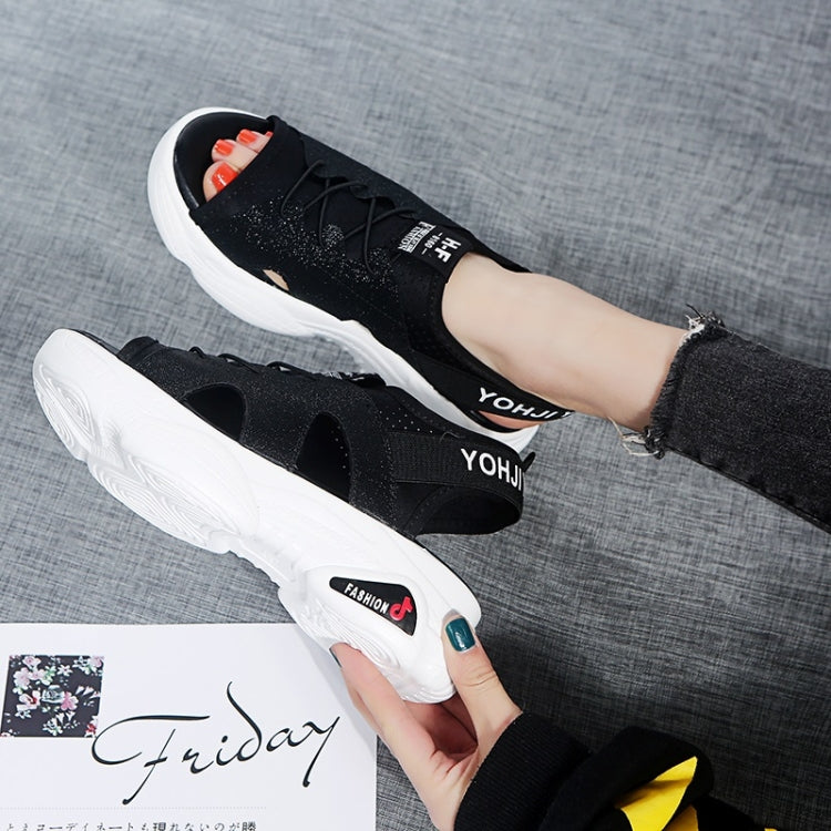 Youth Trend Open Toe Sponge Bottom Shoes for Women