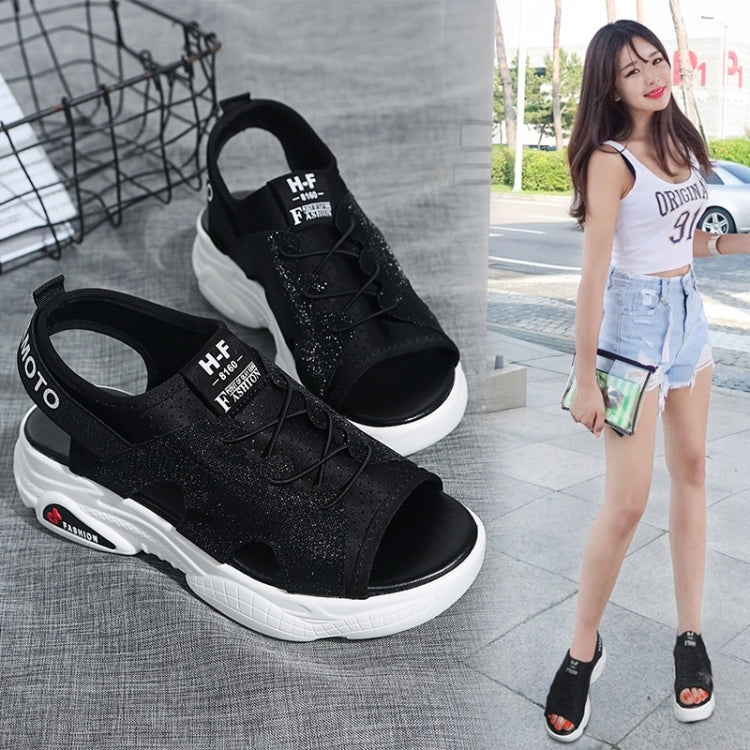 Youth Trend Open Toe Sponge Bottom Shoes for Women